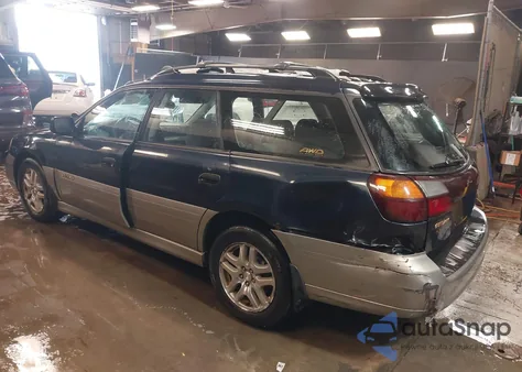 2001 Subaru Outback z USA, uszkodzony, nr VIN 4S3BH665017679705